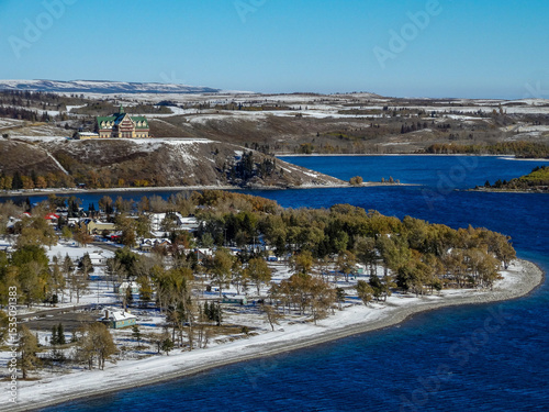 Parc national des lacs Waterton au Canada 