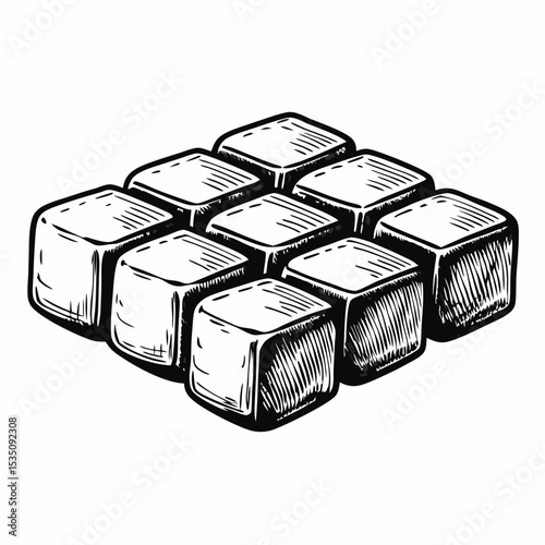 Stylish whiskey stones set for chilling drinks. Premium ice cubes set for whiskey or scotch. Elegant engraved ice cubes set ideal for premium alcohol vintage set.