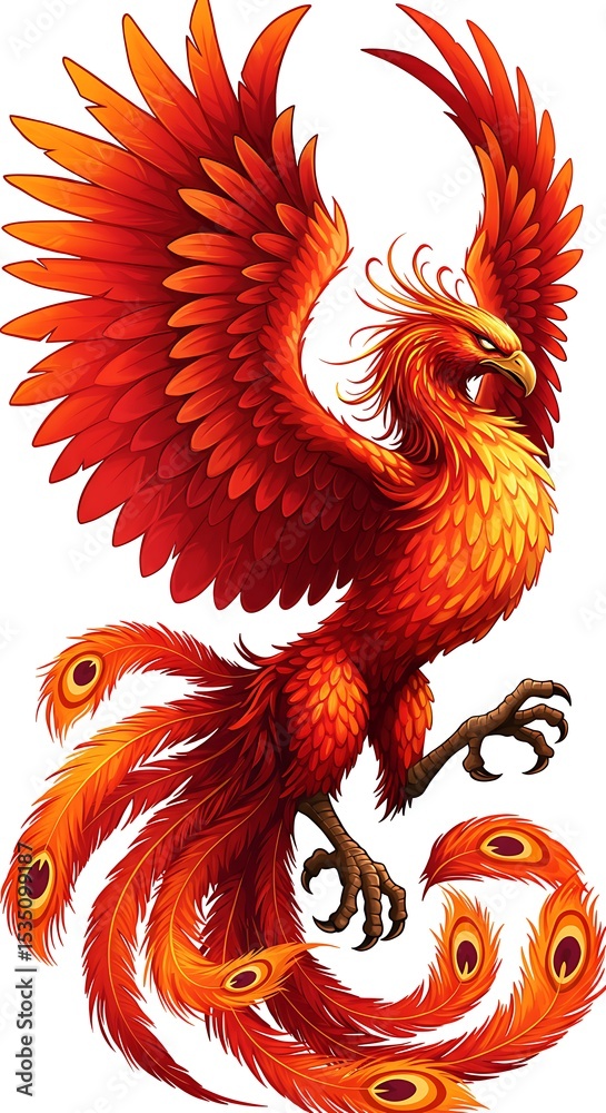 Fototapeta premium Crimson Rebirth