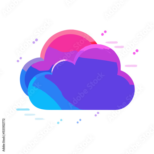 cloud computing concept vector