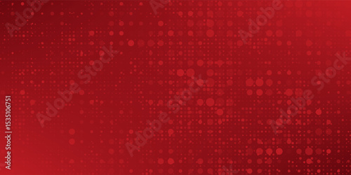 Red diagonal geometric shape with halftone. Modern fiber textured vector eps 10