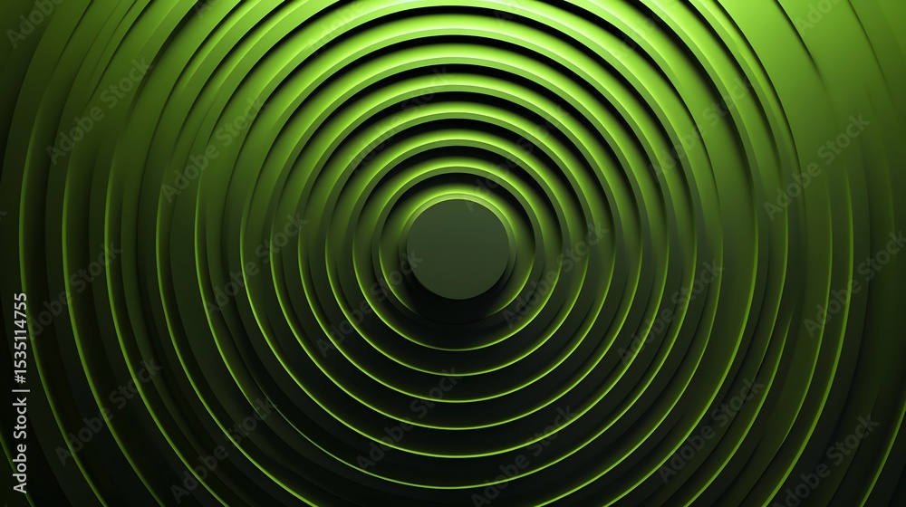 Obraz premium Intricate Animated Bullseye Symbol with Smooth Motion Design and Bright Color Transitions on an Immaculate Chroma Key Green Screen for Artistic Minimalism