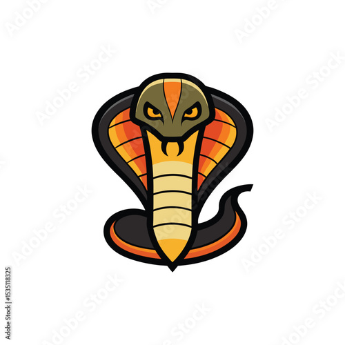 Cobra Tattoo icon vector illustration