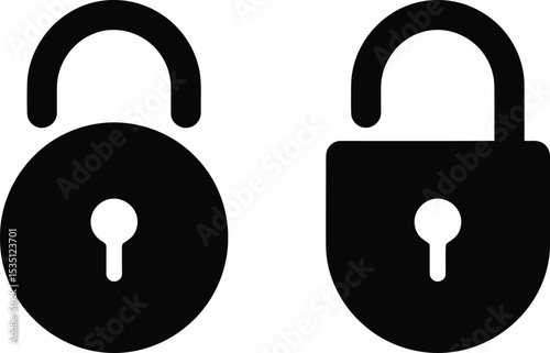 Lock Icon Design – High-Quality Graphic Resource
