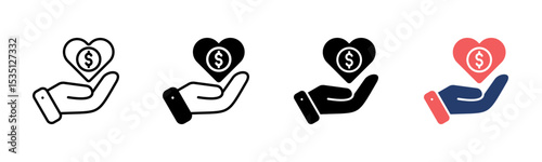 Wealthy icon sheet multiple style collection