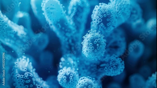 Underwater scene with coral reef