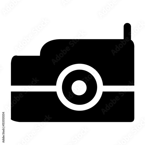 retro camera vintage icon illustraiton vector