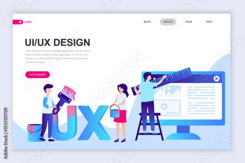 Hand-drawn cartoon flat vector illustration web pages, business office, shopping in malls, education and learning, technological life