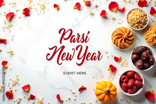 Parsi New Year Festive Flatlay