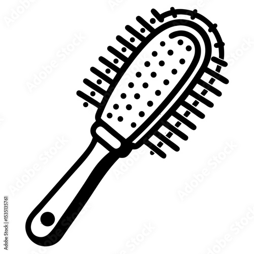 hair brush icon