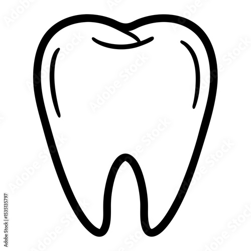 vector tooth icon