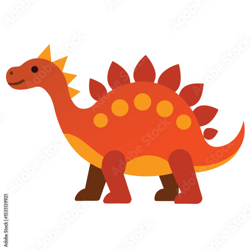 ankylosaurus dinosaur icon isolated on white background