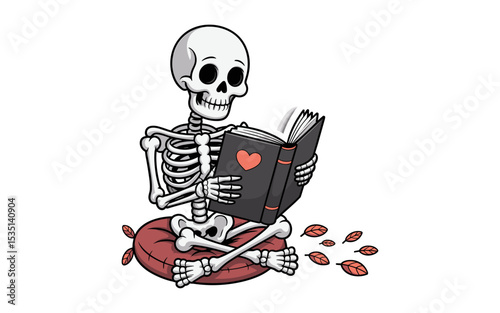 Reading vector design, vector illustration,  Reading design, silhouette style.
