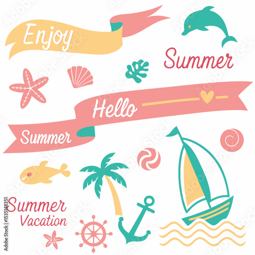 summer beach set