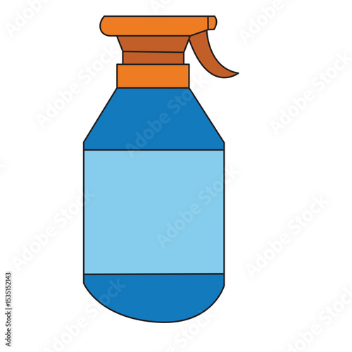 Spray Bottle Illustration