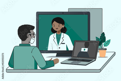 Virtual Doctor Appointment Online Healthcare Consultation