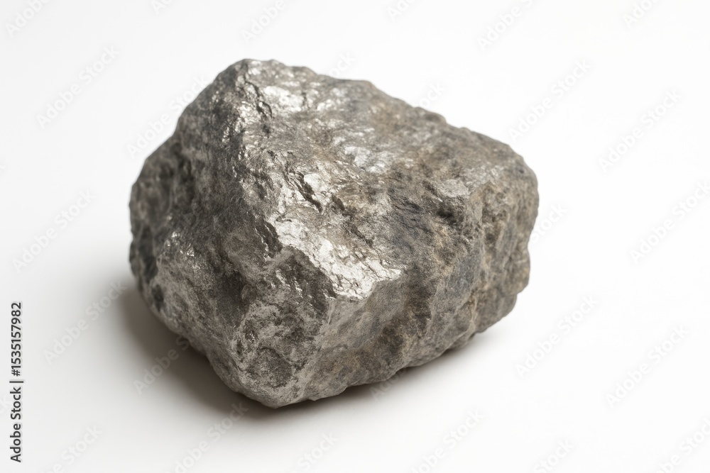 Rhodium Ore Close-Up – Detailed Macro of Rare Metal Mineral Rhodium Ore Close-Up – Detailed Macro of Rare Metal Mineral