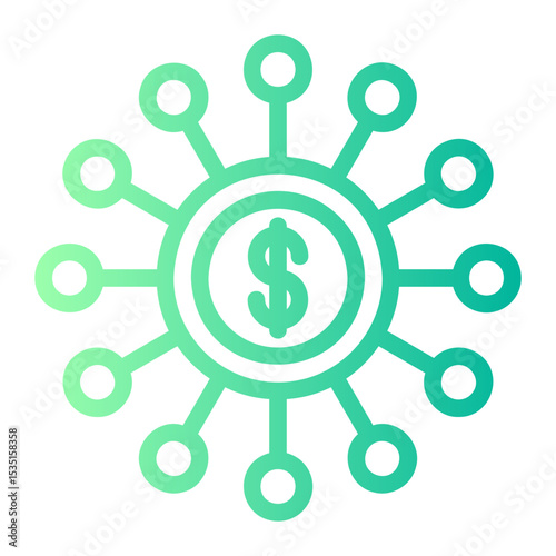 funding gradient icon