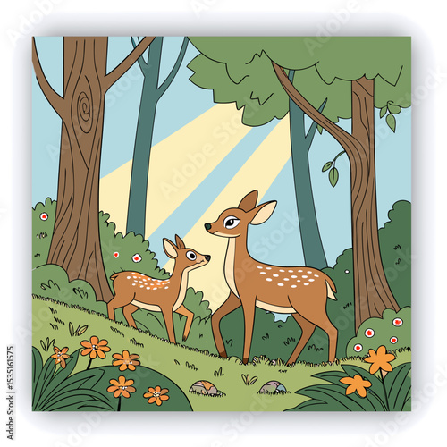 Explore nature with this diverse icon set featuring camping elements, mountain scenery, and outdoor adventure themes
