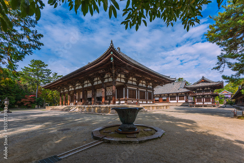 Toshodai-ji Temple is located in Nara City,Nara Prefecture,Japan  is the head temple of the Ritsu Sect of Buddhism in Japan.UNESCO designated as World Heritage Site.