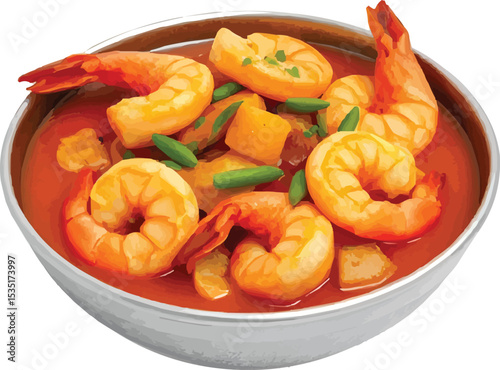 shrimp fry and curry curry 