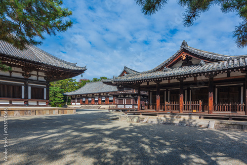Toshodai-ji Temple is located in Nara City,Nara Prefecture,Japan  is the head temple of the Ritsu Sect of Buddhism in Japan.UNESCO designated as World Heritage Site.