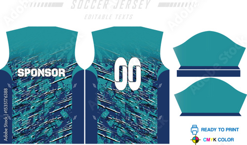 Sport jerseys abstract texture background for racing jersey, downhill, cycling, football, gaming. Sublimation printing jersey design
