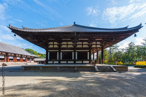 Toshodai-ji Temple is located in Nara City,Nara Prefecture,Japan  is the head temple of the Ritsu Sect of Buddhism in Japan.UNESCO designated as World Heritage Site.