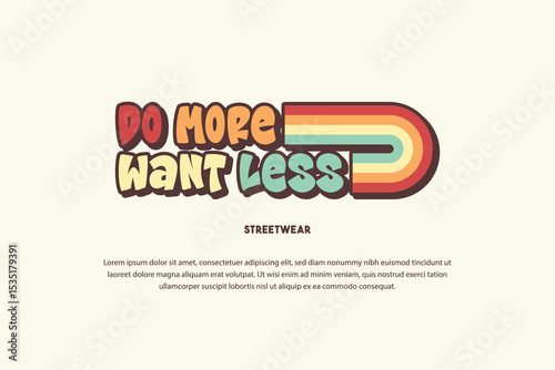 Retro style, t shirt design, streetwear design	