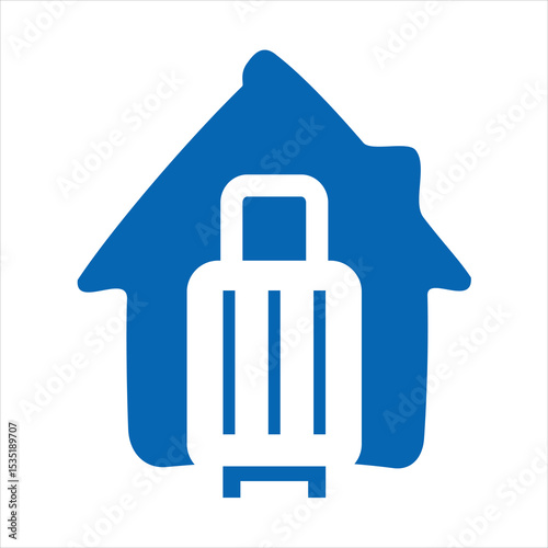 Vacation Rental Home Logo – Travel Lodging and Holiday Stay