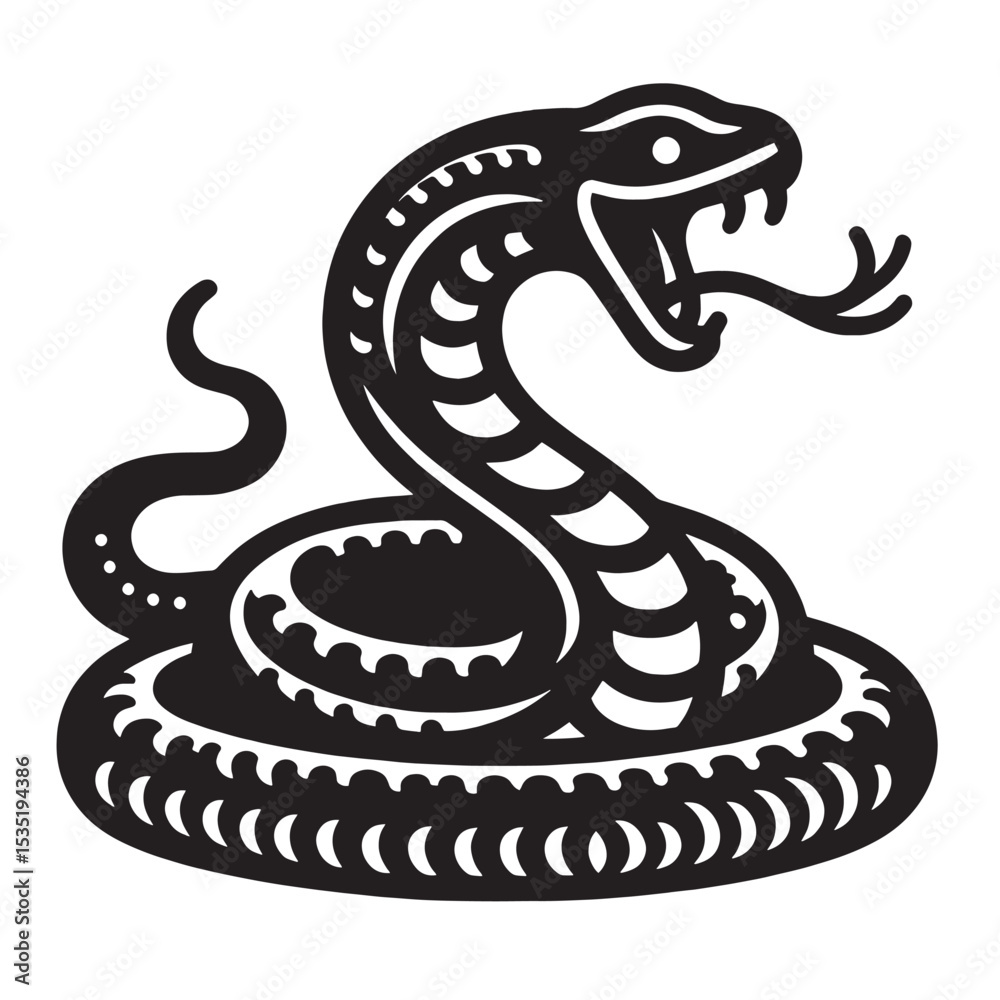 Fototapeta premium Hissing Snake