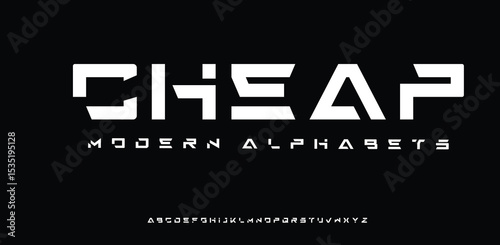 Cheap Abstract sport modern alphabet fonts. Typography bold typeface design for sport, technology, fashion, digital, future creative logo font. vector illustration 