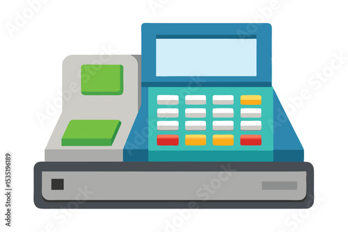 Modern Cash Register Streamlined Point of Sale System for Retail Businesses