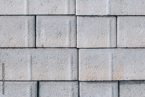 Wallpaper Mural Gray Concrete Brick Wall Texture – Front View Torontodigital.ca