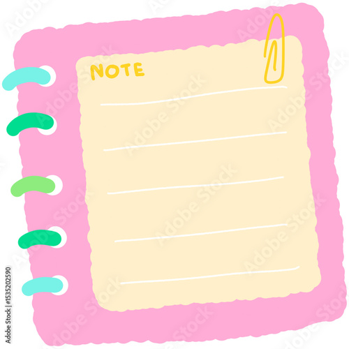 Note so sweet color pastel 