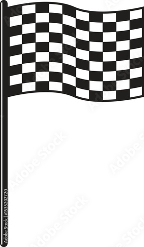 checkered flag racing car flag vector file 