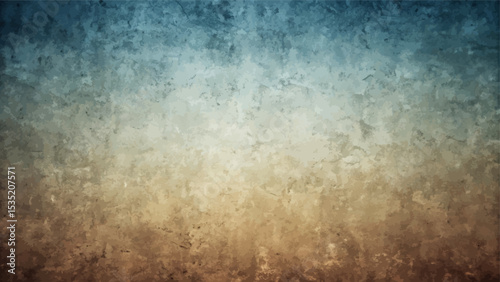 Abstract dark background with a mix of brown, blue, and black hues blended into a rough textured surface, ideal for digital designs, grunge art, or moody compositions.