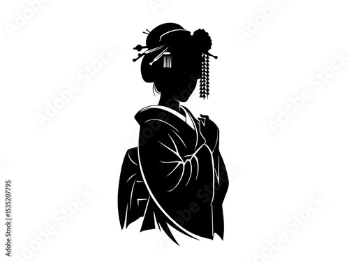 japanese woman in kimono