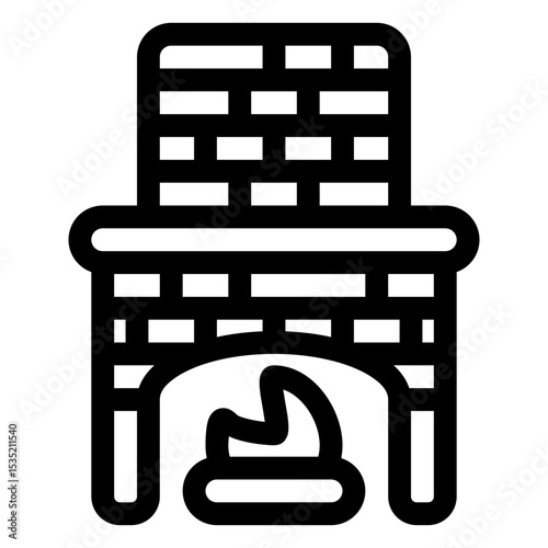 fireplace icon