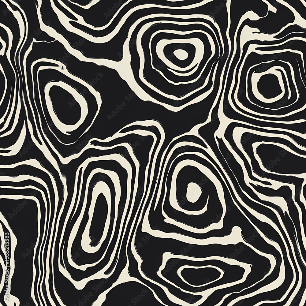 Black and White Mokume Pattern Flat Vector Design Seamless Wood Grain Texture Artistic Background Unique Monochrome Surface Design Minimalist Black and White Patterned Art
Black and White Mokume Pattern Flat Vector Design Seamless Wood Grain Texture Artistic Background Unique Monochrome Surface Design Minimalist Black and White Patterned Art