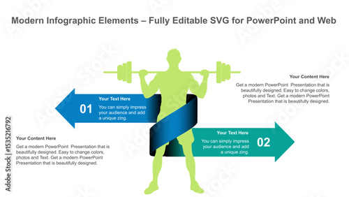 Modern Infographic Elements – Fully Editable SVG for PowerPoint, Web, Illustrator, and most vector-based applications. Ideal for presentations, infographics, and business slide designs.