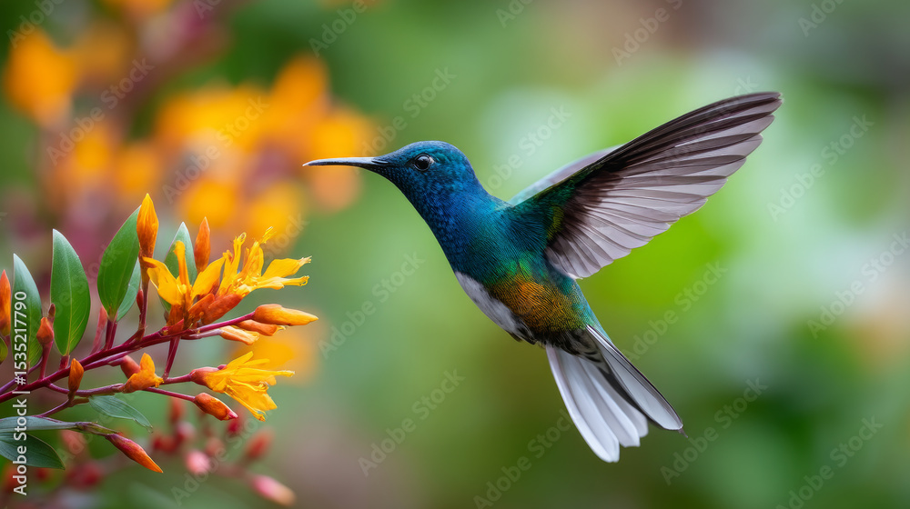 Fototapeta premium Planet Earth with clean air and nature relying on renewable resources. Ecological concept of alternative sustainable energy for an ecologically clean planet. Concept of ecology and environmental