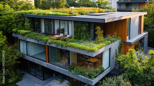 wooden house in the woods
