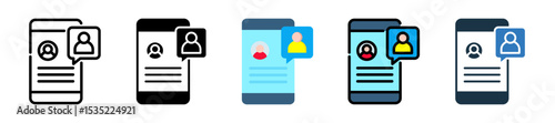Tag Friend icon multiple style 