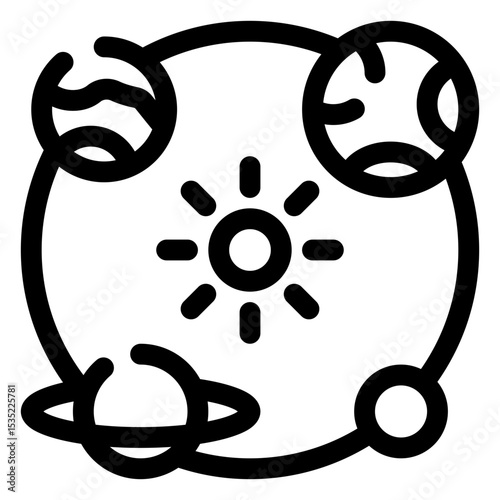 solar system icon