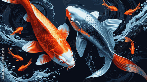 goldfish in aquarium