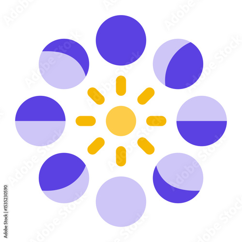 moon phases icon