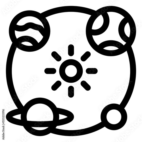 solar system icon