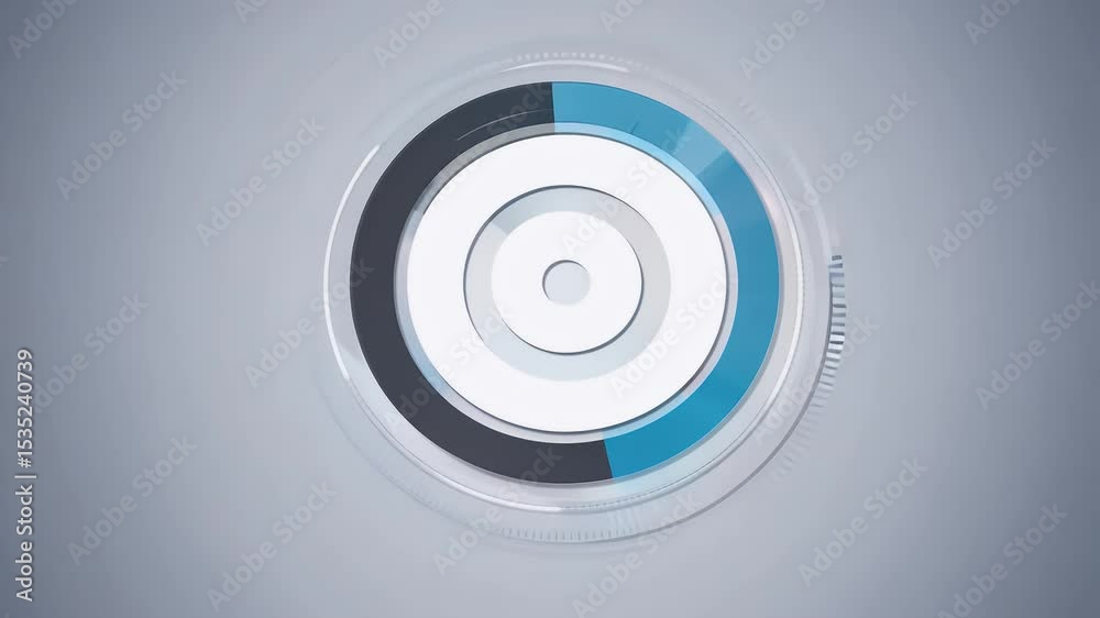 Another minimalist preloader features interlocking arcs that rotate gentle ease their subtle highlights transparent background granting design video ers versatile modern K buffering indicator web