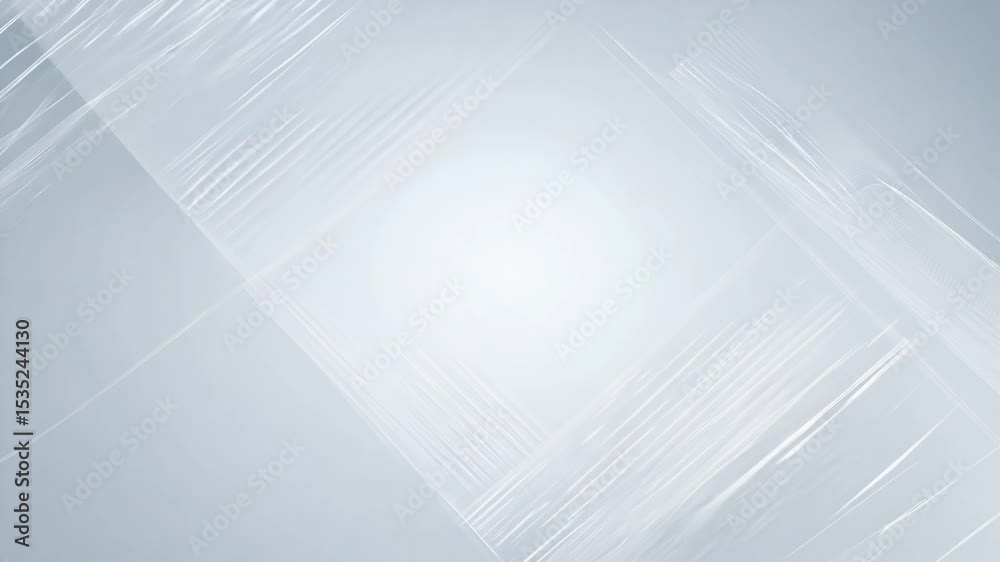Gradual gradients shift between light dove gray white while faint geometric lines drift offering subtle endlessly loopable K background that complements corporate slideshows birthday montages